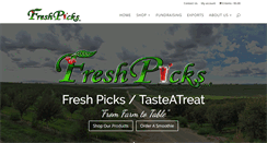 Desktop Screenshot of freshpickswa.com