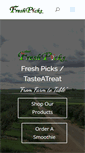 Mobile Screenshot of freshpickswa.com